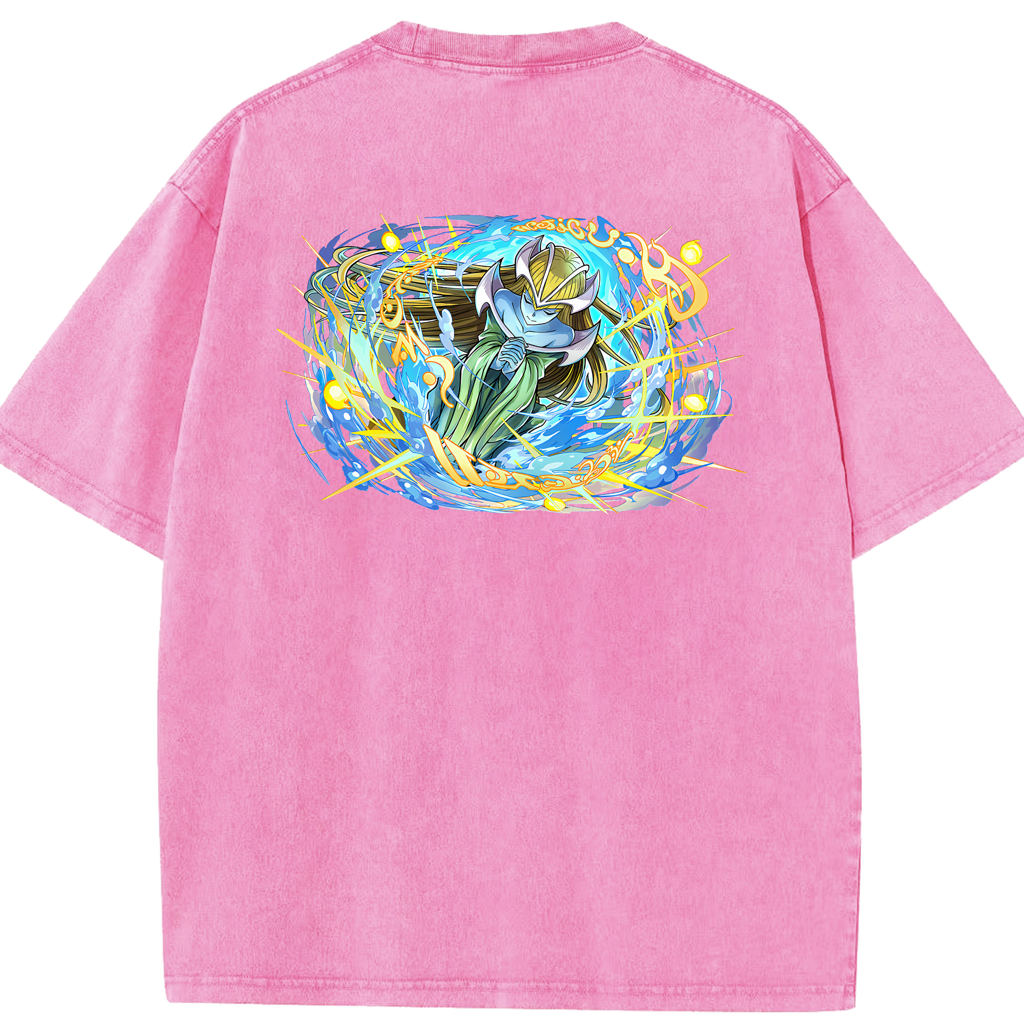 （画像用） 遊☆戯☆王 Yu-Gi-Oh! 綿100% ヴィンテージ風 半袖Tシャツ（背面プリント）